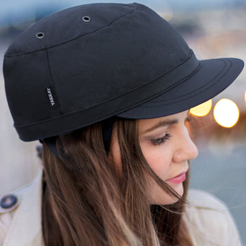 US Small YAKKAY Paris Oilskin Bike Helmet WAREHOUSE SALE 2510